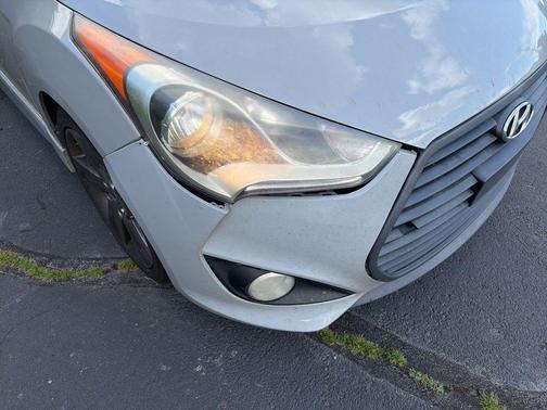 Sprint Gray 2014 Hyundai Veloster Turbo R-Spec