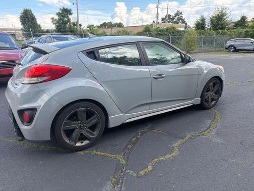 Sprint Gray 2014 Hyundai Veloster Turbo R-Spec