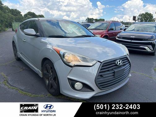 Sprint Gray 2014 Hyundai Veloster Turbo R-Spec