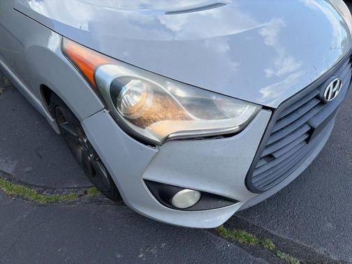 Sprint Gray 2014 Hyundai Veloster Turbo R-Spec