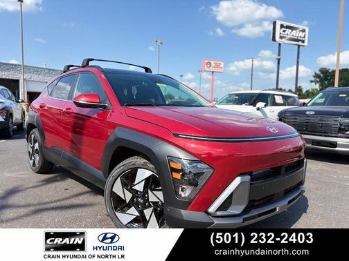 Ultimate Red Metallic 2026 Hyundai KONA Limited