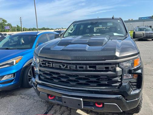 Black 2023 Chevrolet Silverado 1500 Custom Trail Boss