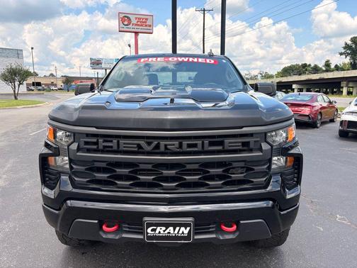 Black 2023 Chevrolet Silverado 1500 Custom Trail Boss