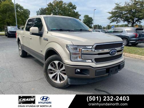 WHITE GOLD 2018 Ford F-150 King Ranch