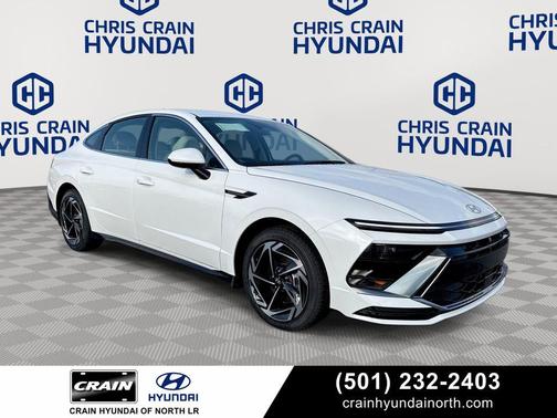 Serenity White 2026 Hyundai SONATA SEL