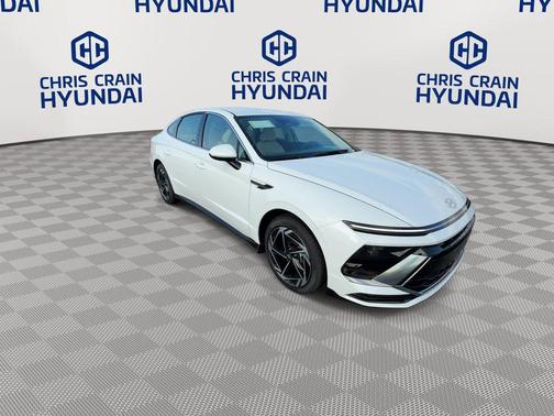 Serenity White 2026 Hyundai SONATA SEL