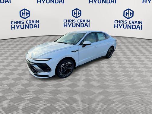 Serenity White 2026 Hyundai SONATA SEL