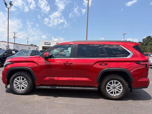 Red 2025 Toyota Sequoia SR5