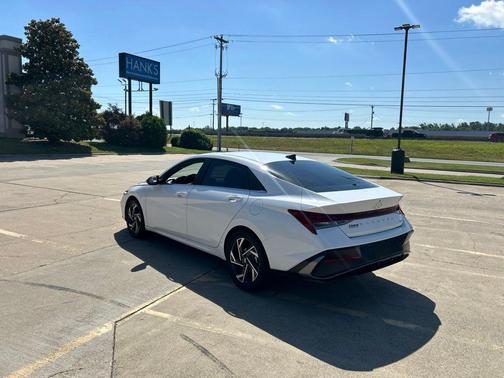 Serenity White 2024 Hyundai ELANTRA HEV Limited