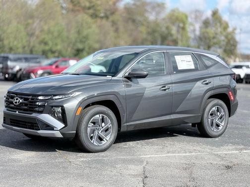 Amazon Gray 2026 Hyundai TUCSON Hybrid Blue SE