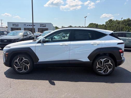 Atlas White 2026 Hyundai KONA SEL Premium