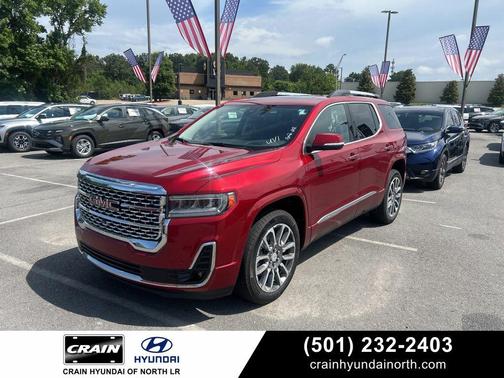 Cayenne Red Tintcoat 2021 GMC Acadia Denali
