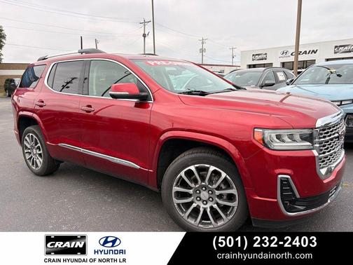 Cayenne Red Tintcoat 2021 GMC Acadia Denali