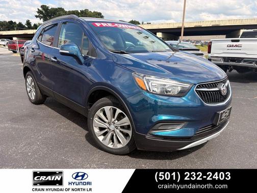 Deep Azure Metallic 2019 Buick Encore Preferred