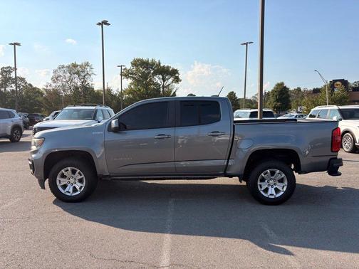 Satin Steel Metallic 2022 Chevrolet Colorado LT