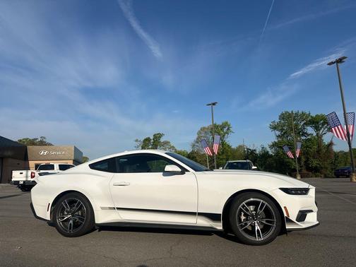 OXFORD WHITE 2025 Ford Mustang EcoBoost