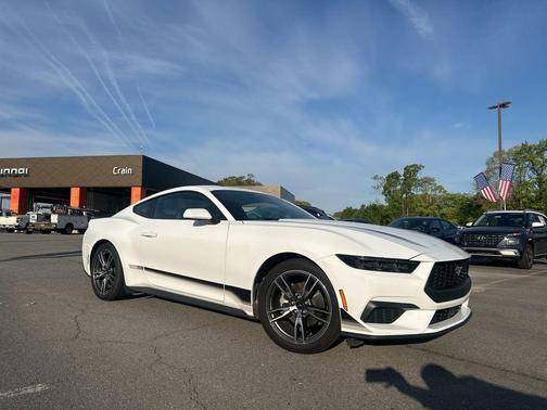 OXFORD WHITE 2025 Ford Mustang EcoBoost