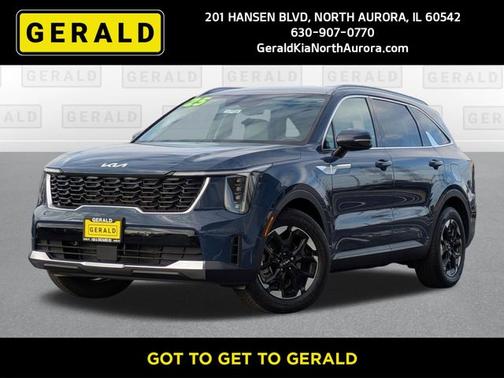 Midnight Lake Blue 2025 Kia Sorento S