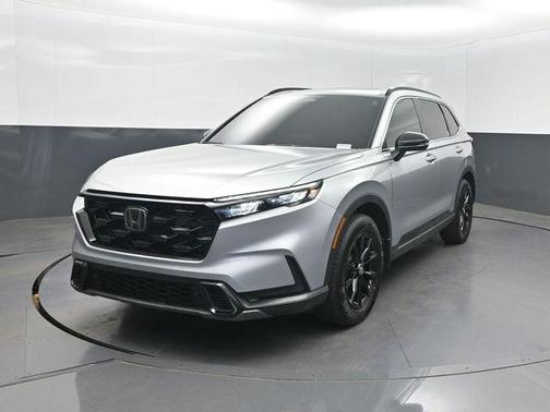 Silver 2025 Honda CR-V Hybrid Sport-L