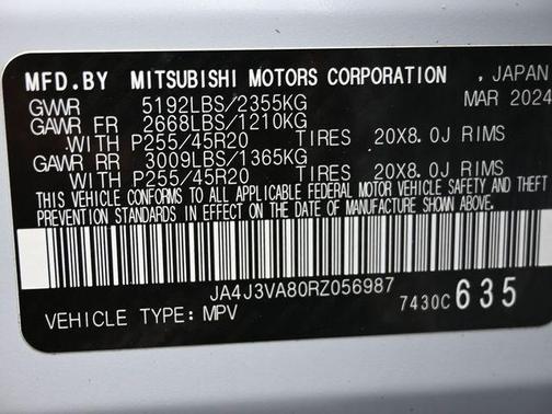 2024 Mitsubishi Outlander SE Black Edition