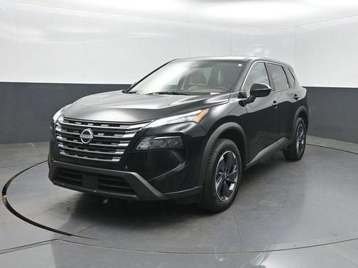 Super Black 2025 Nissan Rogue SV