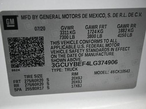 2020 Chevrolet Silverado 1500 Custom