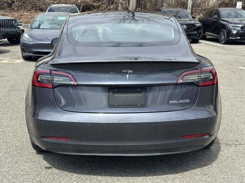 Gray 2021 Tesla Model 3 Performance