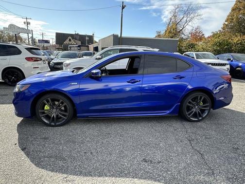 2020 Acura TLX w/A-Spec Pkg Red Leather