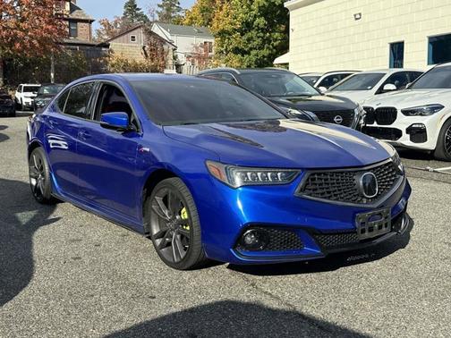2020 Acura TLX w/A-Spec Pkg Red Leather
