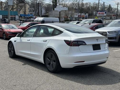White 2022 Tesla Model 3 Long Range