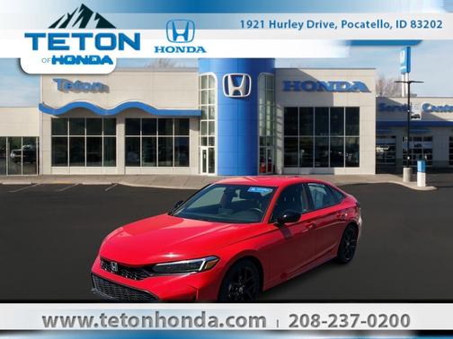 Rallye Red 2025 Honda Civic