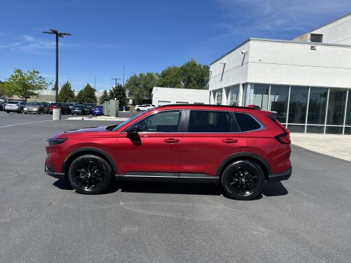 Radiant Red Metallic 2025 Honda CR-V Hybrid