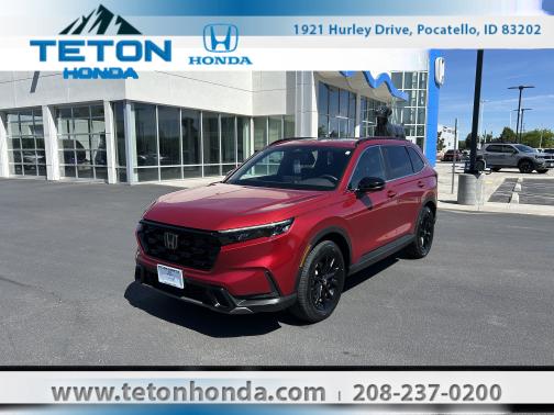Radiant Red Metallic 2025 Honda CR-V Hybrid