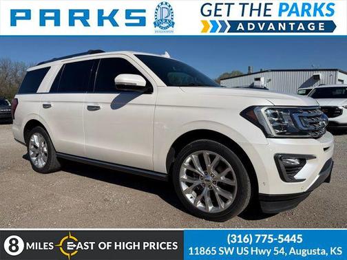 WHITE PLATINUM MET TRI-COAT 2018 Ford Expedition Limited