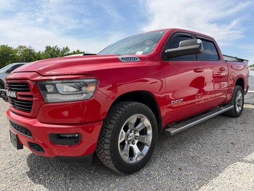 Flame Red Clearcoat 2019 RAM 1500 Big Horn