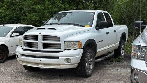 Bright White Clearcoat 2005 Dodge Ram 1500 SLT Quad Cab