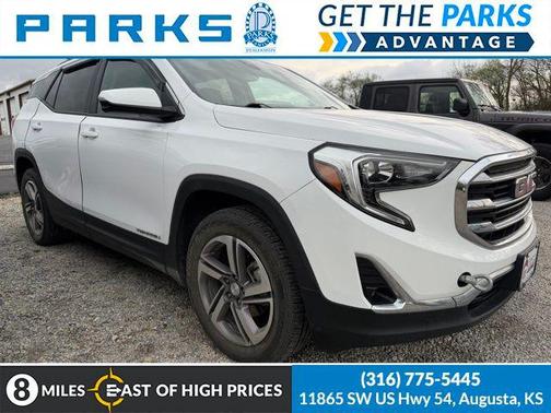 Summit White 2018 GMC Terrain SLT
