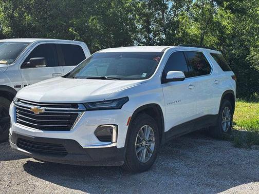 Summit White 2023 Chevrolet Traverse LT Leather
