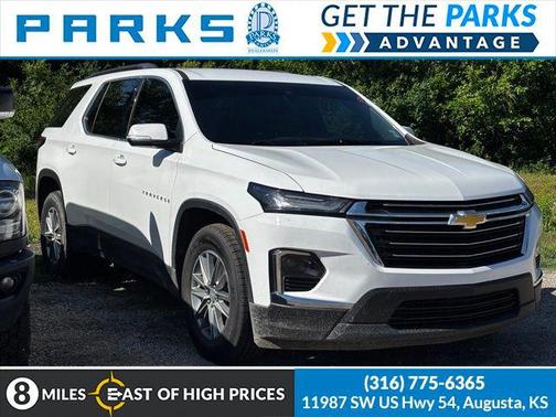 Summit White 2023 Chevrolet Traverse LT Leather