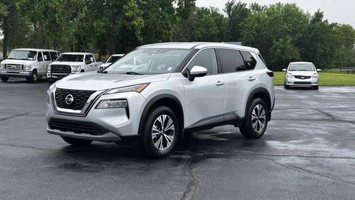 Brilliant Silver Metallic 2021 Nissan Rogue SV
