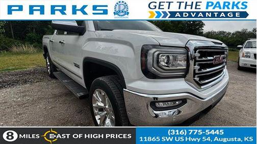 White Frost Tricoat 2018 GMC Sierra 1500 SLT