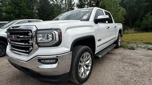 White Frost Tricoat 2018 GMC Sierra 1500 SLT