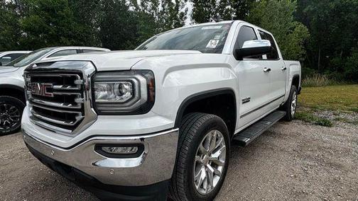 White Frost Tricoat 2018 GMC Sierra 1500 SLT