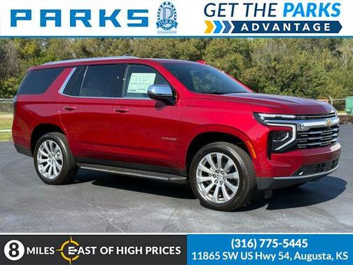 Radiant Red Tintcoat 2025 Chevrolet Tahoe Premier