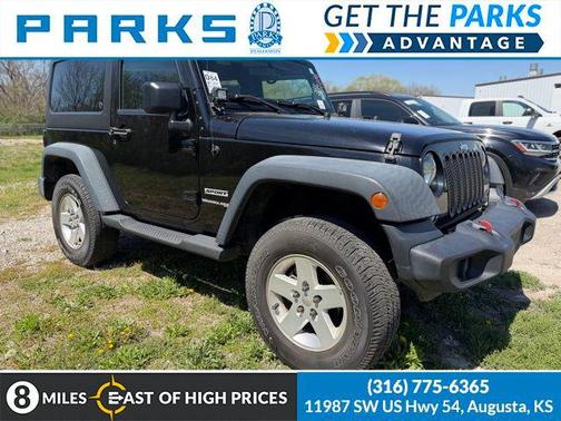 Black Clearcoat 2018 Jeep Wrangler JK Sport