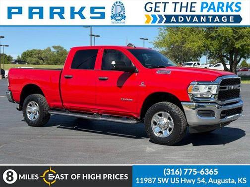 Flame Red Clearcoat 2020 RAM 2500 Tradesman Crew Cab 4x4 6'4' Box