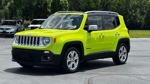 Hypergreen Clearcoat 2017 Jeep Renegade Limited