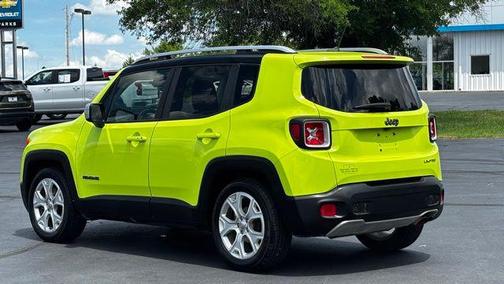 Hypergreen Clearcoat 2017 Jeep Renegade Limited