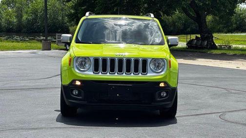 Hypergreen Clearcoat 2017 Jeep Renegade Limited