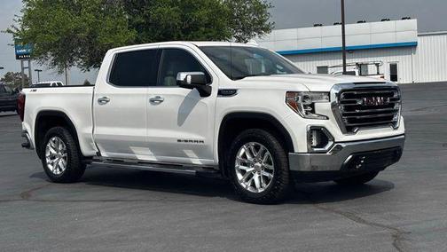 White Frost Tricoat 2020 GMC Sierra 1500 SLT